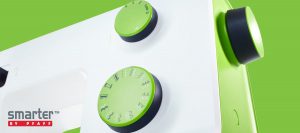 Coastal landscape with waves