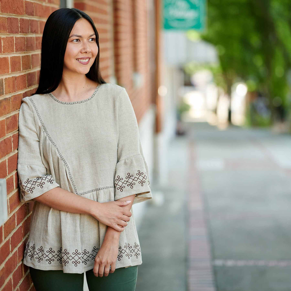 Coastal landscape with waves