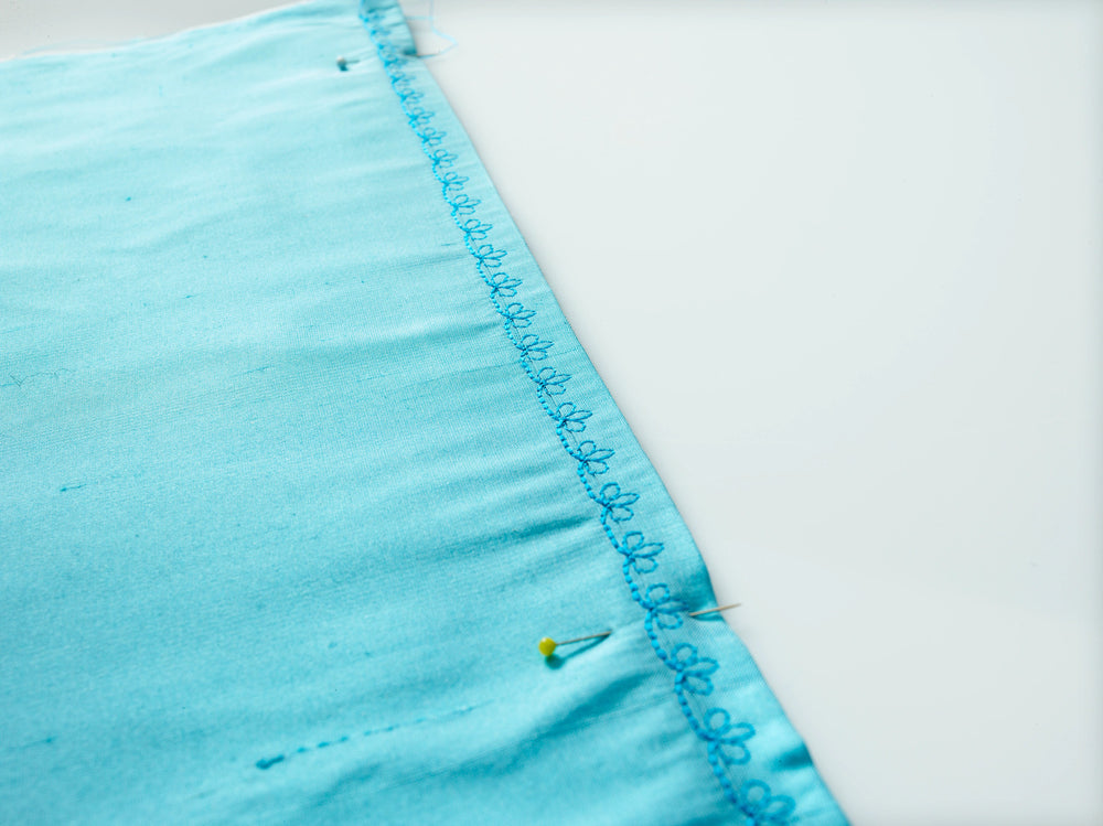 Coastal landscape with waves