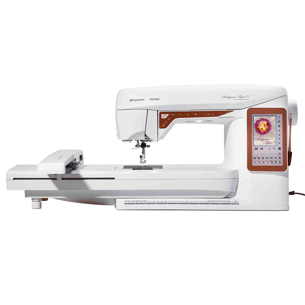 HUSQVARNA® VIKING® DESIGNER TOPAZ™ 40 Sewing & Embroidery Machine